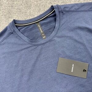 Ten Thousand Interval Shirt Navy Blue XL Workout Training Gym Active NWT Men's